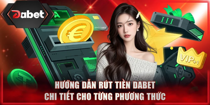 Hướng dẫn rút tiền DABET chi tiết cho từng phương thức