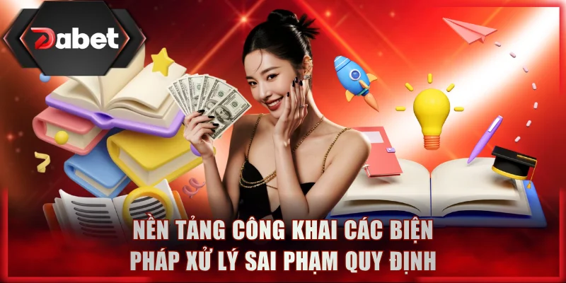 Nền tảng công khai các biện pháp xử lý sai phạm quy định